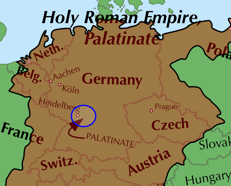 Palatine Region Of Germany Map - United States Map